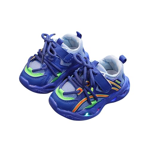 Zapatillas con luces LED para niños, con carga USB, intermitentes, para niños y niñas, zapatillas de moda, para cumpleaños, correr, elegantes zapatos deportivos casuales lindos para caminar