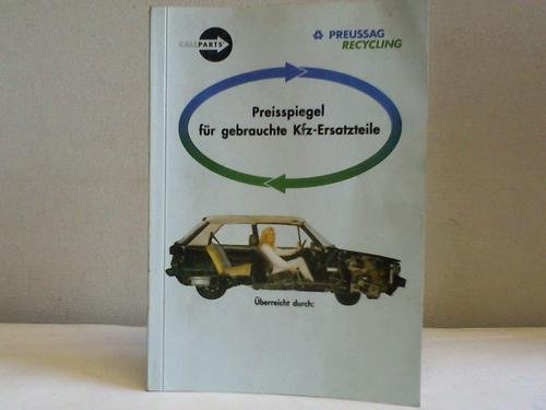Preisspiegel für gebrauchte Kfz-Ersatzteile