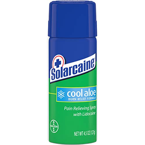 Solarcaine Cool Aloe Burn Relief Spray - 4.5 Oz, Pack Of 2 #TOP4