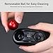 ELECOM Relacon Handheld Trackball Pointer, Ergonomic Thumb Mouse for Right or Left Hand, Bluetooth, 10 Buttons for TV, Presentation, Game, PC & MAC