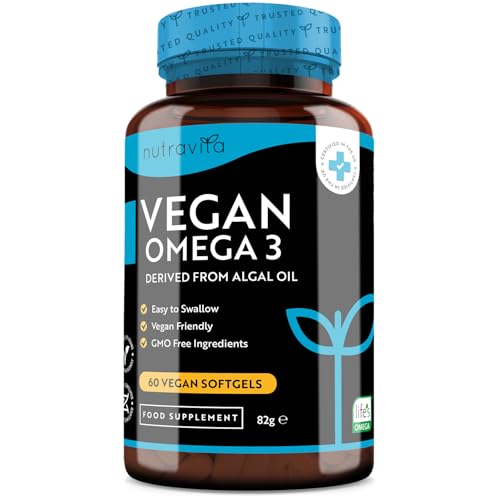 Nutravita Vegan Omega 3 Soft Gels, 2000mg