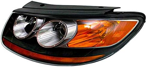 Nuevo faro delantero izquierdo compatible con Hyundai Santa FE GL GLS SE Limited 2.4Ll 3.5L 2010 2011 2012 por números de pieza 921010W100 HY2502156