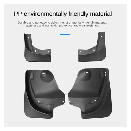 Guardabarros de coche para Tesla Model 3 Highland 2024 protectores contra salpicaduras Model A 5