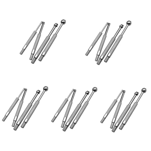 HEALLILY 20 Pcs Professional Gauge Set Telescoping Bore Gauge 3mm 1/8 in Hole for Measurement
