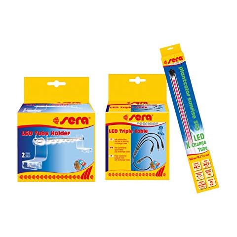 sera Scaper Cube Zusatzpaket LED Plantcolor Sunrise Cover