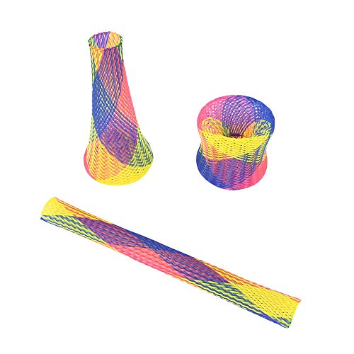 DragonPad pacote com 10 brinquedos de tubo de mola para gatos coloridos que balançam a mordida de ny