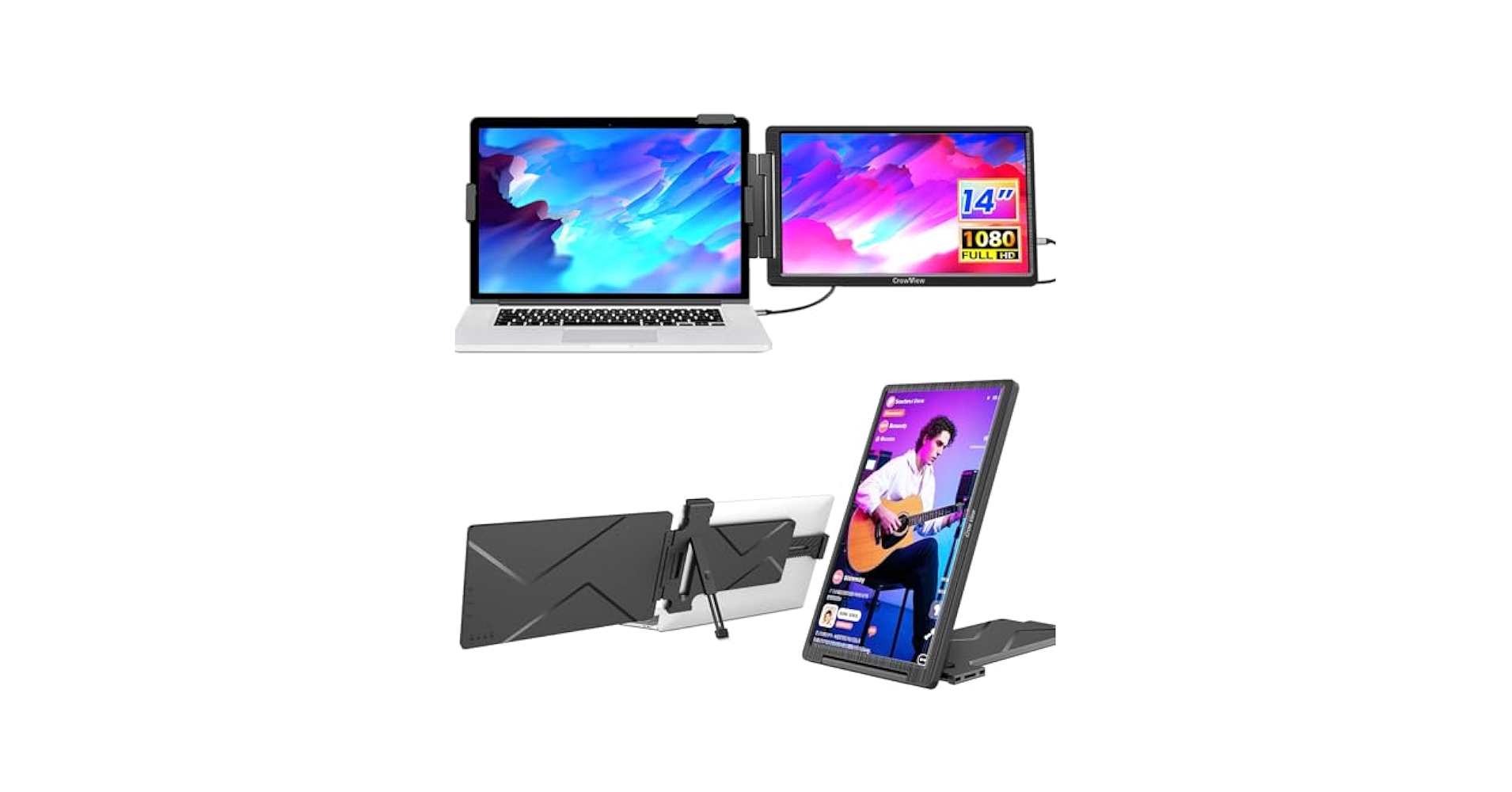 Amazon.co.jp: FamilyKit ノートパソコン画面エクステンダー 14