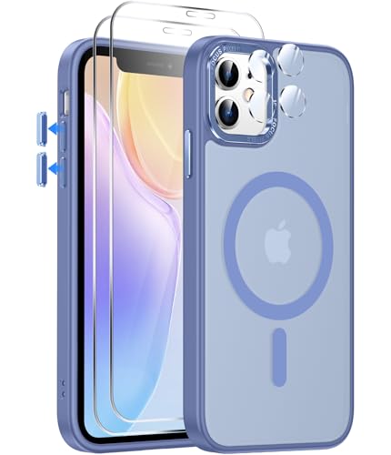 Coque iPhone 11 antichoc compatible MagSafe LeYi résolvant les rayures d'écran et d'objectif