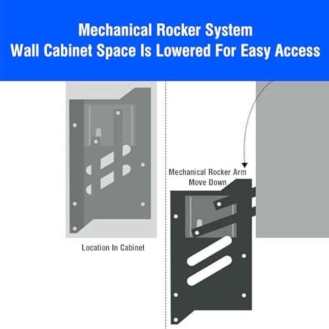 Cabinet Organizer Pull Out Shelves, Cabinet Pull Down Pull-down Cabinet Organizer, 2 Tier Kitchen Cabinet Pull-down Shelves, Heavy Duty Spice Rack Organizer Space Saver For Kitchen Applianc
