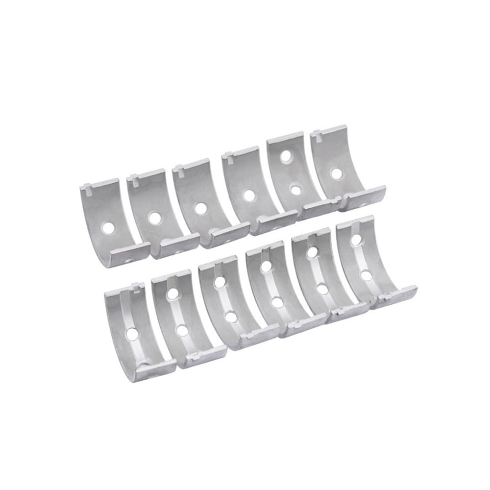 Motorcycle 12Pcs STD +25 +50 Main Crankshaft Bearing for ZRX400 I II III ZX400K ZZR400 ZZR600 GPZ400E ZEPHYR400(Oversize 50)