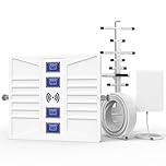 Cell Phone Booster for House, 3G 4G LTE 5G Cell Booster for Rogers, Fido, Telus, Bell, Cell Phone Signal Booster Up to 5,000 sq.ft