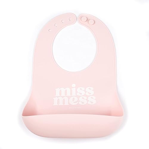 Miniatura 1 de Bella Tunno Babero Wonder para niña  Babero de silicona para niñas, no tóxico, libre de BPA, babero de silicona suave, impermeable, fácil de limpiar