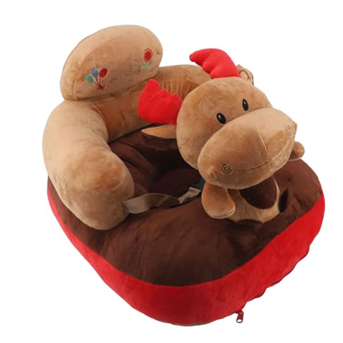 Baby Support Seat Sofa, Function Baby Floor Seat Sofa Multipurpose for Indoor (Elk)