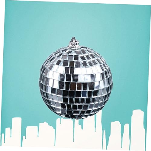 DECHOUS - Bola espejada reflectante, 3 piezas, diámetro 10 cm, para fiestas, bodas y decoración de eventos miniatura 5