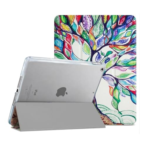 Image of MOCA Case for 10.2 inch iPad 9th 8th 7th Gen 10.2 inch iPads 2021 2020 2019 Launch A2603 A2604 A2605 A2270 A2428 A2429 A2430 A2197 A2198 A2200 Flip Cover (Lucky Tree, 10.2 inch iPad 9th 8th 7th Gen)