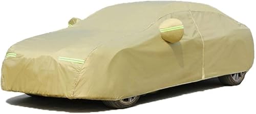 Miniatura 16 de Car Cover Outdoor Waterproof for Nissan Datsun 160j Saloon, Car Covers Waterproof Breathable Large, Car Cover Dustproof Anti-UV Anti-Scratch Car C2