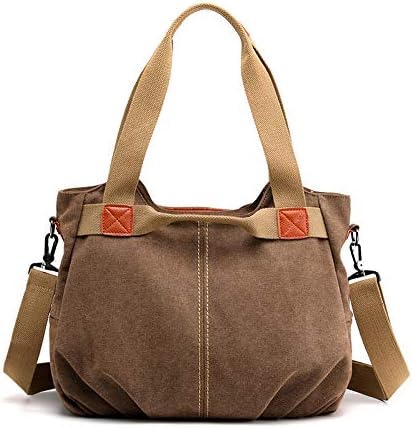 NP Retro Crossbody Tote Shoulder Bag Casual Female Autumn Winter Handbag Portable Large Canvas Tote Bag Handbags Work Bag Students office worker Travel Essentials for Women Teen Girls Ladies