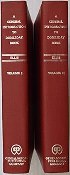 Unknown Binding A General Introduction to Domesday Book: Accompanied By Indexes (2 Vols.) Book