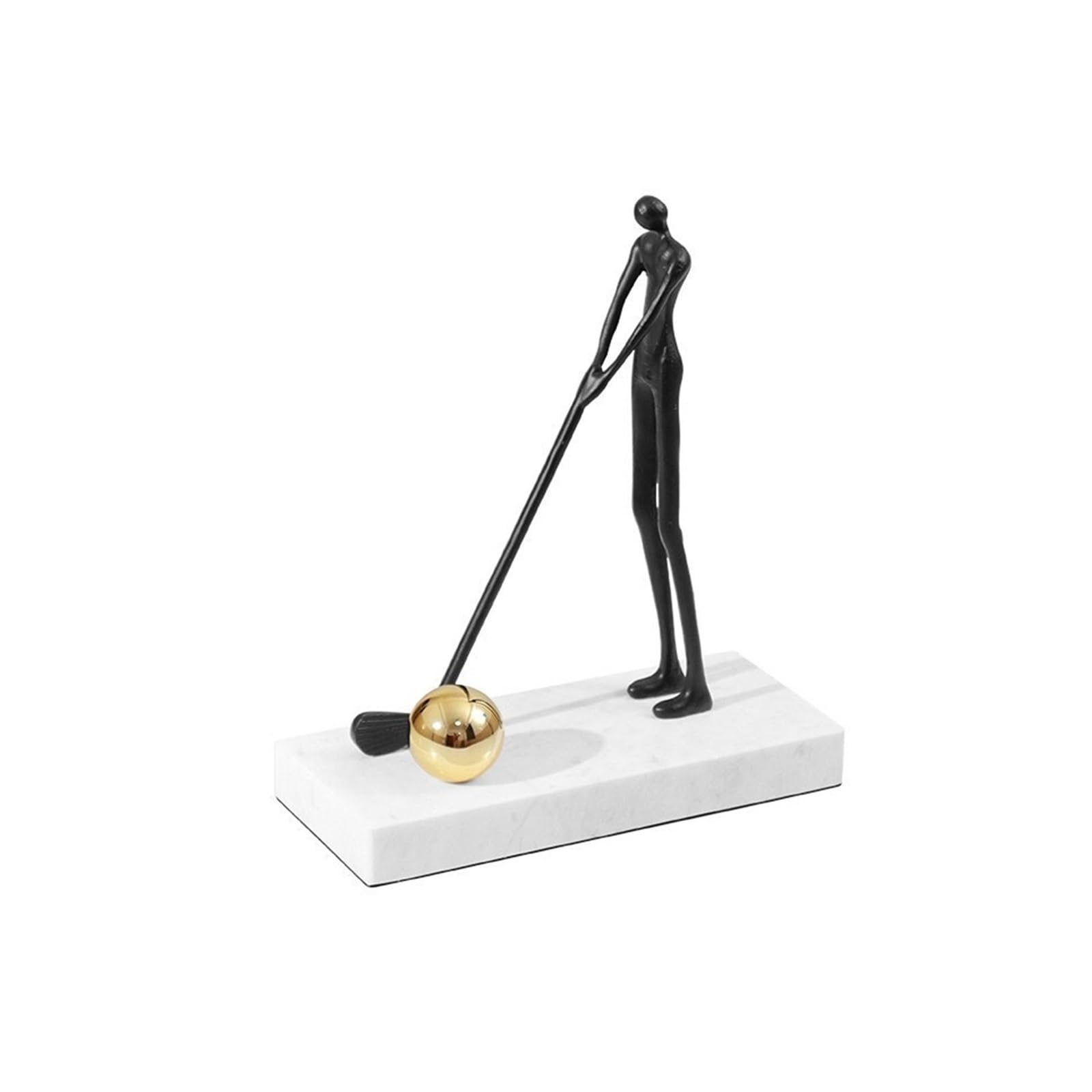 NIUHUAHUI Desktop Ornaments, Living Room Office Light Luxury Decoration Minimalist Sculptural Figure Art Abstract Ornaments