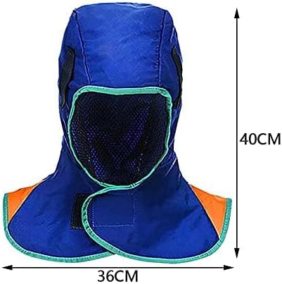 FR Welding Hood Fireproof and Washable Welding Caps Welding Neck Protector for Head Protection
