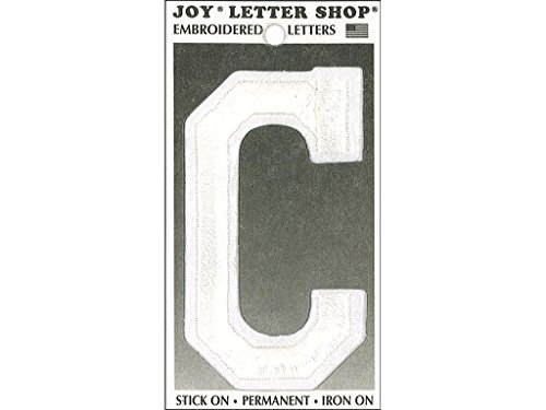 Joy LTR Shp VRSTY 3" Wht C Iron White