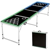 bier pong tisch kaufen berlin 【Robust & Dauerhaft】:Hochauflösende Grafik auf der Oberfläche, leicht zu reinigende Oberfläche Vermeidet Verwerfungen und widersteht Verschüttungen. Leichtes Design Langlebige und robuste Falten / Entfaltungen in weniger als einer Minute zur Aufbewahrung!