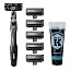 Main unit, 6 replacement blades, shaving gel