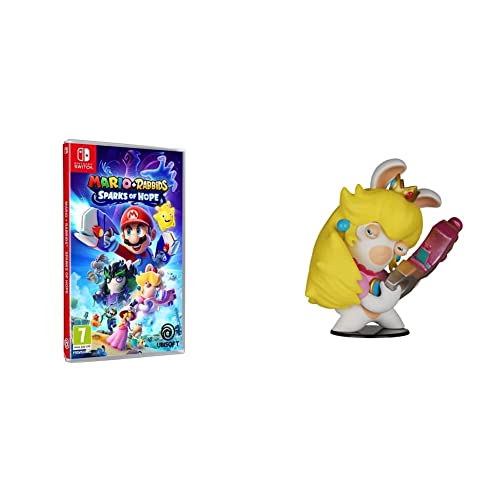 Ubisoft Spain MARIO + RABBIDS SPARKS OF HOPE SWITCH + Mario+Rabbids Sparks of Hope: Merch Rabbid Peach Figurine