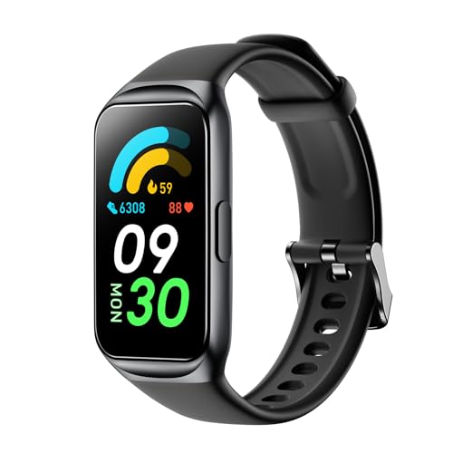 LYXFLHAN Monitor de actividad física: pantalla táctil HD de 1.45 pulgadas, más de 100 modos deportivos, monitor de frecuencia cardíaca/sueño, batería de 10 días, reloj inteligente impermeable IP68
