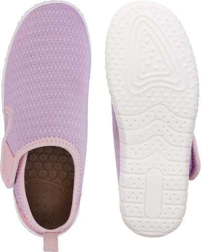 Image of WHITIN Kids Shore Explorer Water Shoes | Boys /Girl Barefoot Aqua Socks Z1K2 | Easy to Put on & Take off, Beach Exploration, Sand Walking, Breathable & Quick-drying, Pool Anti-Slip Grip, Toe Protection