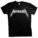 comprar camiseta metallica mujer  Metallica Spiked_Men_bl_TS: L Camiseta, Negro (Black Black), Large para Hombre