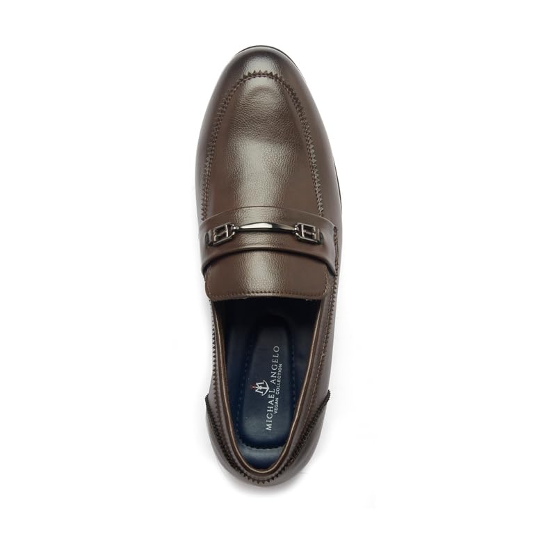 Image of Michael Angelo Mens Ma-2205 BlackMoccasin