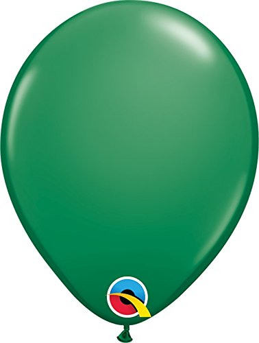 Mayflower 6569 9 Inch Dark Green Latex Balloons Pack Of 100 - //coolthings.us