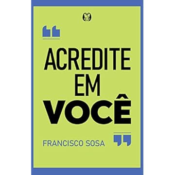 Capa do livro Acredite em você
