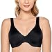 DELIMIRA - Sujetador Reductor Copa Completa con Aros Minimizador para Mujer Negro...