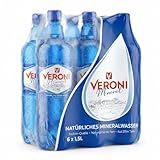 Veroni Mineral Pure Natürliches stilles Mineralwasser 1,5 lx 6 Stk.