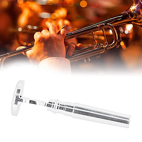 Trombone Mouthpiece, Professonal Instrument Training Accessories Tuba Mouthpiece Silver Plated For Saxophone Horn #TOP1