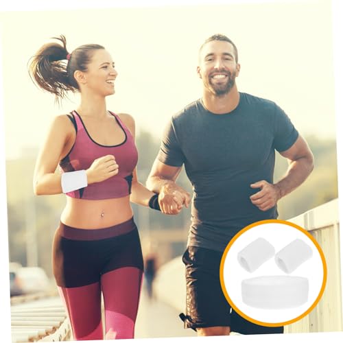 GANAZONO 1 Conjunto Bandana De Pulso Esportiva Faixas De Suor Para Mulheres Faixas De Suor Para Espo