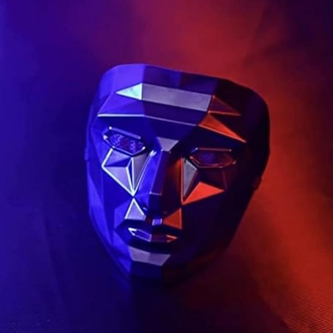 Toys Treasure We Deliver Smiles Toy Mask Game Boss For Cosplay Costume Party | Game Halloween mask for Men | Horror Game Cosplay Masks | Halloween Holi Function Drama competition (Pack of 4) - Image 2 thumbnail