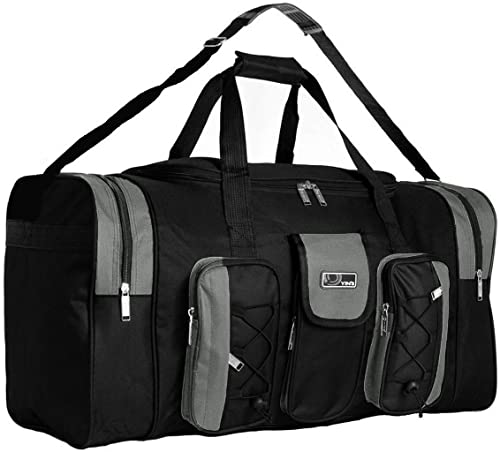 Mala De Viagem Grande Bolsa De Mao Transversal Resistente Poliéster Esportiva Tiracolo Yins