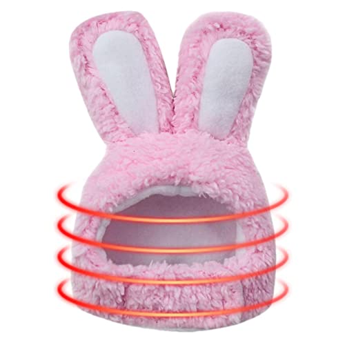 Bonito boné engraçado para animais de estimação | Fantasia fofa chapéu de coelho com orelhas para ga