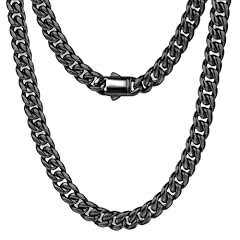 8mm Width - Black Plated