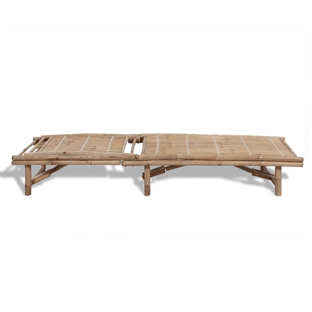 Bambusowy leżak ogrodowy 200 x 65 cm