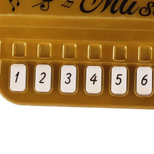 Pawlickio Métallique, bleu, 7 pièces, mini clavier électronique à suspendre au piano, petit - Les Beatles, Paul McCartney, John Lennon, RIngo Starr, George Harrison Pawlickio Métallique, bleu, 7 pièces, mini clavier électronique à suspendre au piano, petit – Image 6