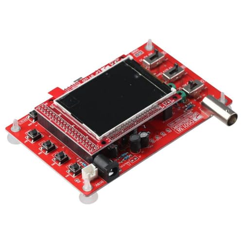Image of DSO138 2.4 inch Sampling Rate Red Oscilloscope DIY Kit Digital Oscilloscope Kit 1msps Real-Time Handheld Digital Oscilloscope