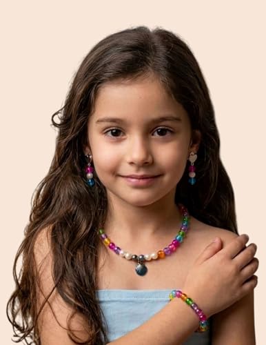 Image of BookMyCostume 4 Pcs Multi Purpose Jewellery Set for Girls Fancy Dress Costume Accessory