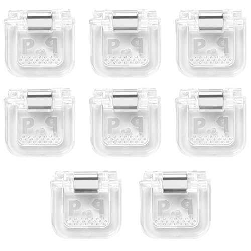 Lot de 8 pinces à ourlet réglables pour pantalons, pinces matelassées pour raccourcir jeans, ourlets de manches, serre-vêtements antidérapants pour vêtements, fixation temporaire, supports de tissu