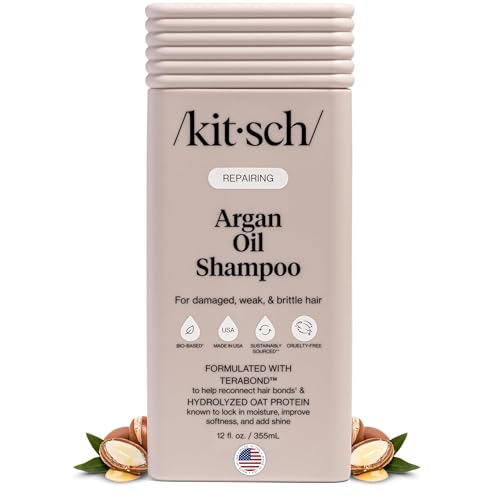 Kitsch Repairing Argan Oil Liquid Shampoo for Men and Women with ...