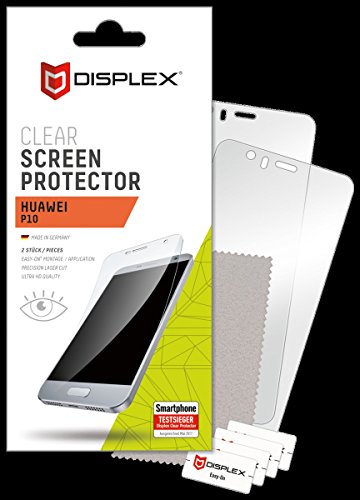 Displex 00712 - Protector de pantalla para Huawei P10 (2 unidades)