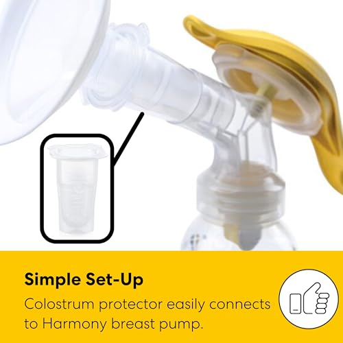Image of Medela Harmony Manual Breast Pump with Colostrum Collection and Feeding Kit, 4-in-1 Solution, Collect, Store, Feed, and Pump, Includes Colostrum Collectors and Feeding Syringes